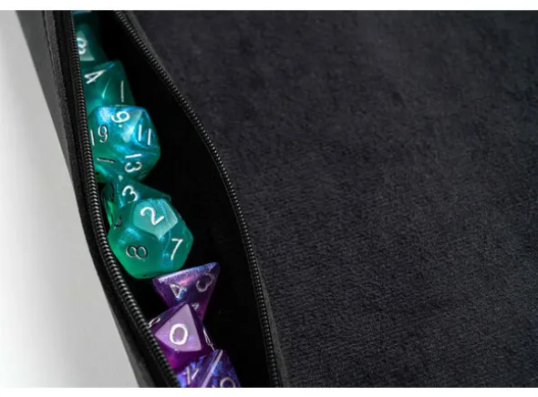 Dice Rolling Scroll Black