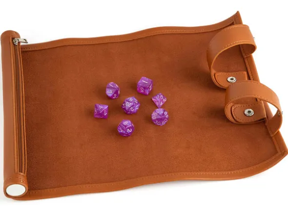 Dice Rolling Scroll Leather