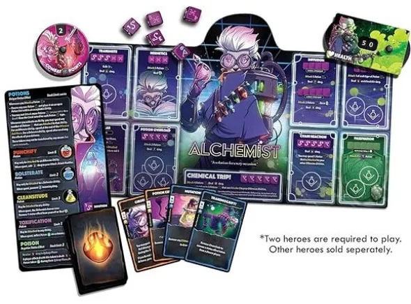 Dice Throne Alchemist Hero Pack