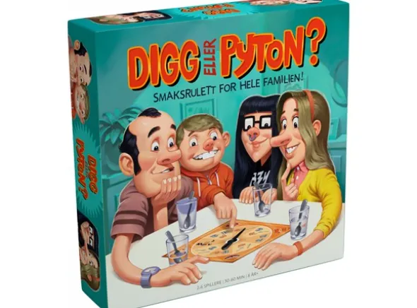 Digg eller pyton? Brettspill