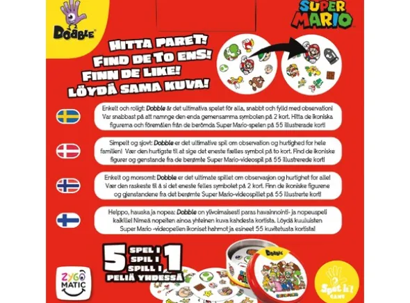 Dobble Super Mario Brettspill