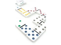 Domino Dobbel 6 metallboks Brettspill