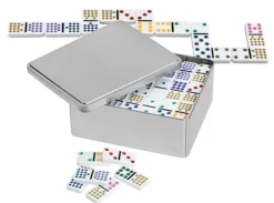 Domino Dobble 15 Metallboks 136 brikker