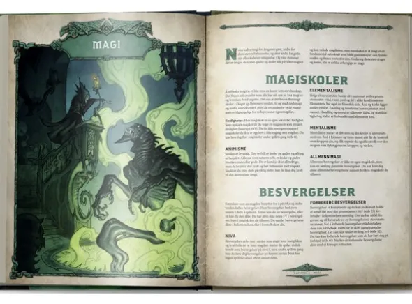 Drager og Demoner Regelbok