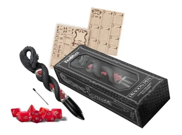 Dragon Dice Pen Dice & Character Sheet