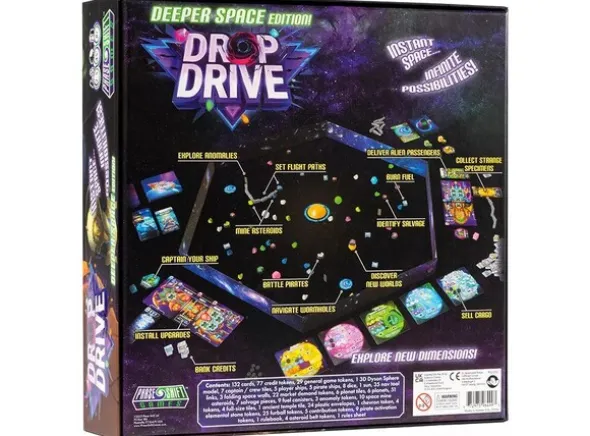 Drop Drive Deeper Space Ed Brettspill