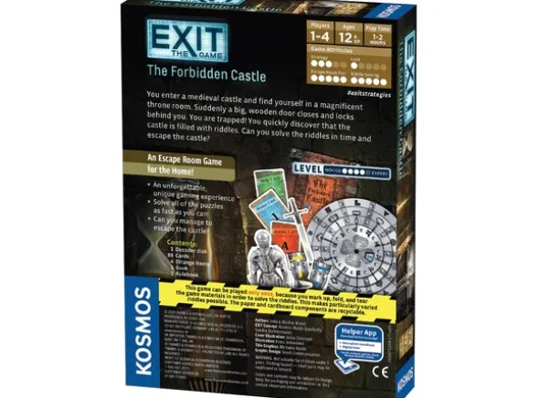 EXIT The Forbidden Castle Brettspill