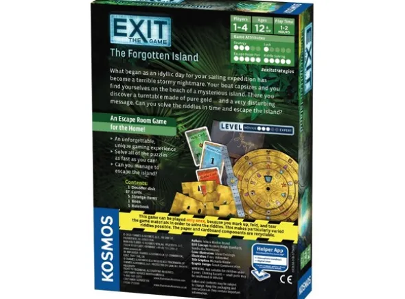 EXIT The Forgotten Island Brettspill