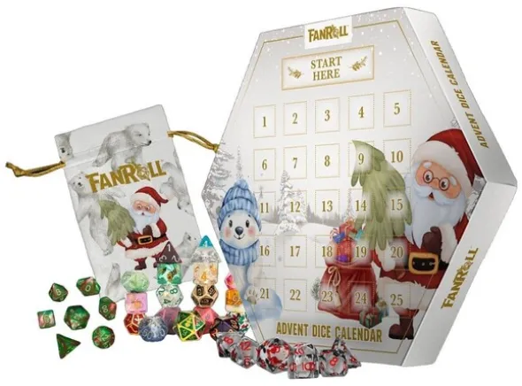 FanRoll Holiday Dice Julekalender 2026