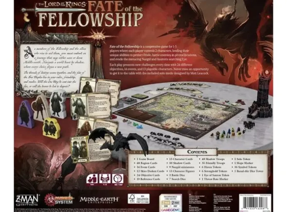 Fate of the Fellowship Brettspill