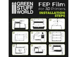 FEP Film for 3D-Printing 300x210mm x2
