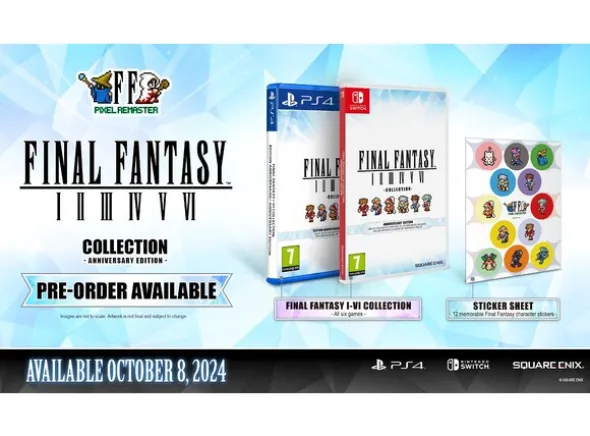 Final Fantasy I-VI Collection Switch