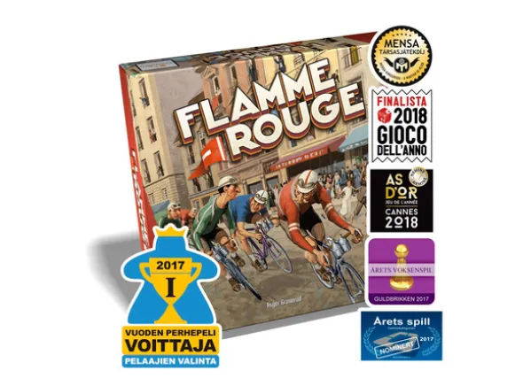 Flamme Rouge Brettspill - Norsk