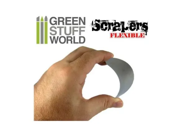 Flexible Steel Scrapers (6 stk)