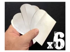 Flexible Steel Scrapers (6 stk)