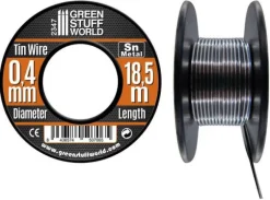 Flexible Tin Wire Roll - 0,4mm (18,5 m)