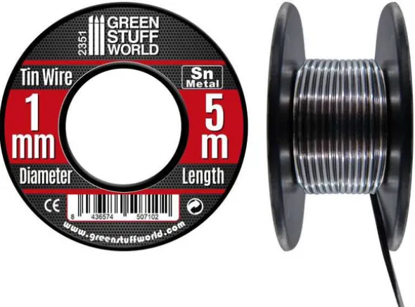 Flexible Tin Wire Roll - 1mm (5 meter)