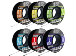 Flexible Tin Wire Roll - 2mm (1,2 meter)