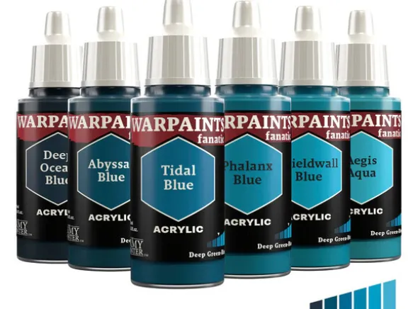 Flexible Triad Deep Green-Blues
