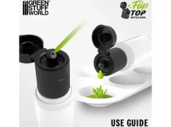 Flip-Top Dropper Caps x10