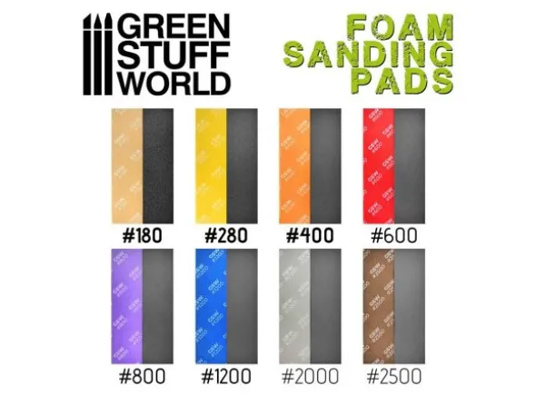 Foam Sanding Pads FINE GRIT x20