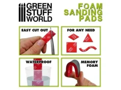 Foam Sanding Pads FINE GRIT x20