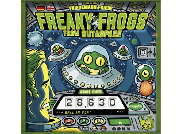 Freaky Frogs from Outaspace Brettspill