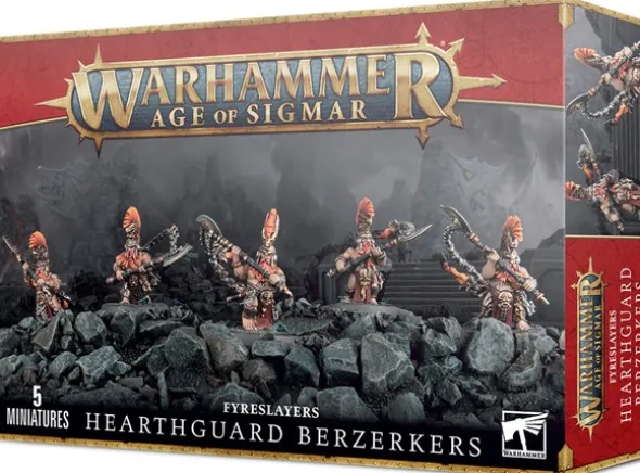 Fyreslayers Hearthguard Berzerkers