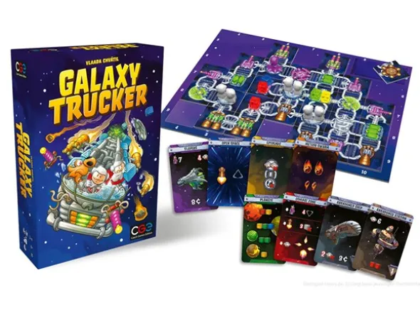 Galaxy Trucker New Edition Brettspill