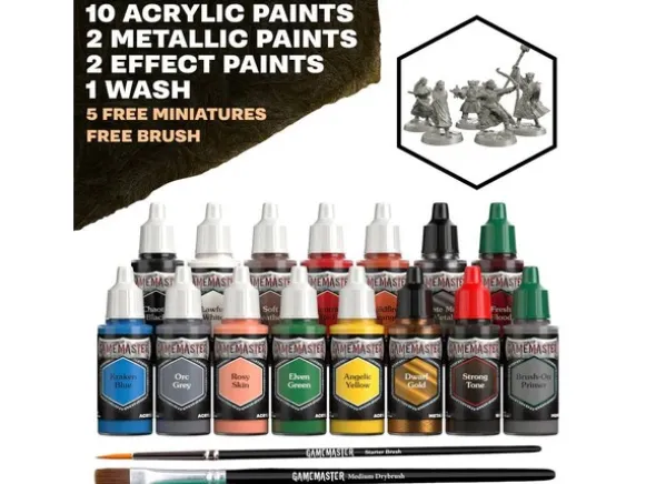 Gamemaster Adventure Starter Paint Set