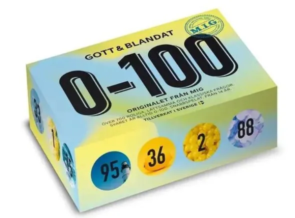 0-100 Gott & Blandat - SVENSK