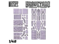 Graveyard Silicone Mould 1:48