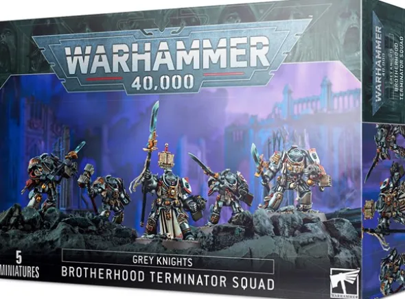 Grey Knights Brotherhood Terminator Squa