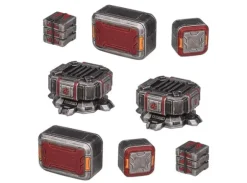 Halo Banished Garrison Scenery Set