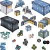 Halo UNSC Base Terrain Set