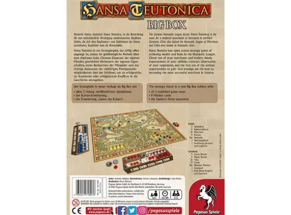 Hansa Teutonica Big Box Brettspill