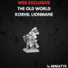 High Elf Realms Korhil Lionmane