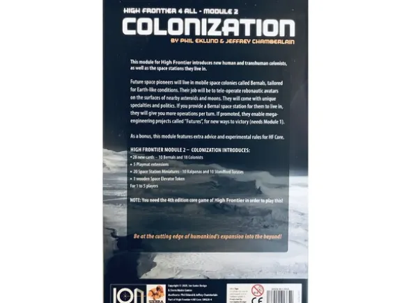 High Frontier Colonization Expansion