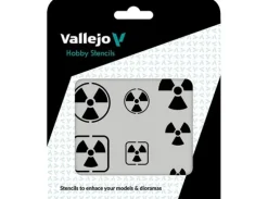 Hobby Stencils Radioactivity Signs