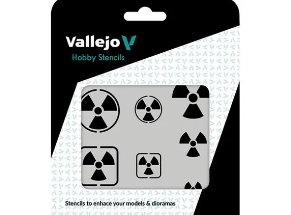 Hobby Stencils Radioactivity Signs