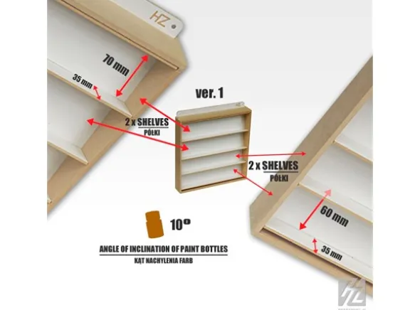 Hobbyzone Paint Hanger - 36mm