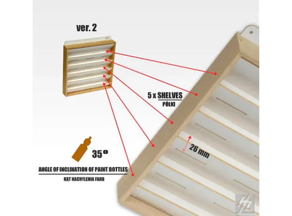 Hobbyzone Paint Hanger - 26mm