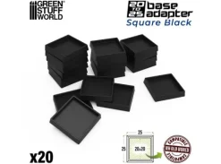 Hollow Plastic Bases 25mm