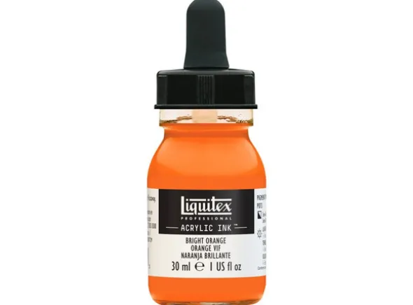 Ink Acrylic Bright Orange
