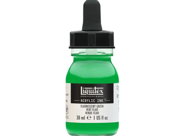 Ink Acrylic Fluorescent Green
