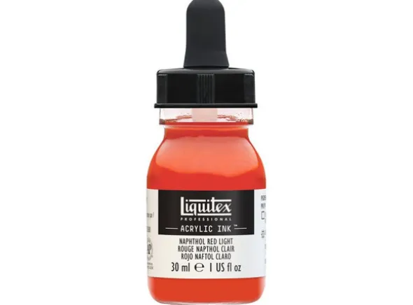 Ink Acrylic Naphthol Red Light