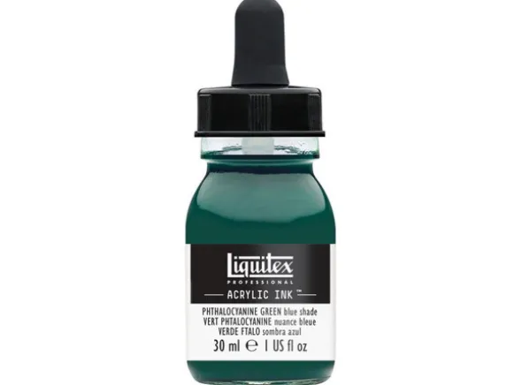 Ink Acrylic Phthalocyanine Green Blue