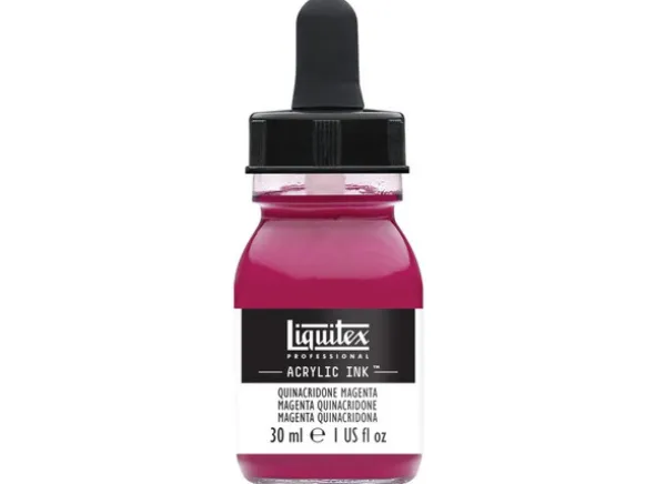 Ink Acrylic Quinacridrone Magenta