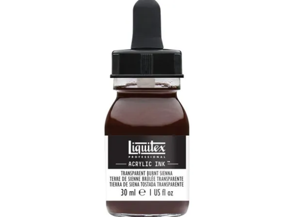 Ink Acrylic Transparent Burnt Sienna