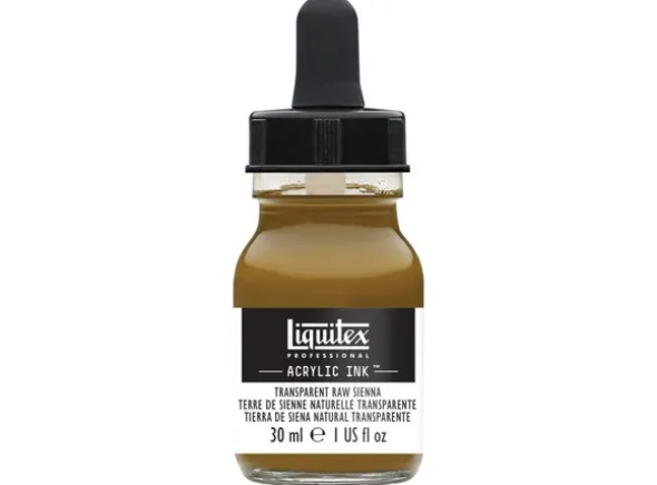 Ink Acrylic Transparent Raw Sienna